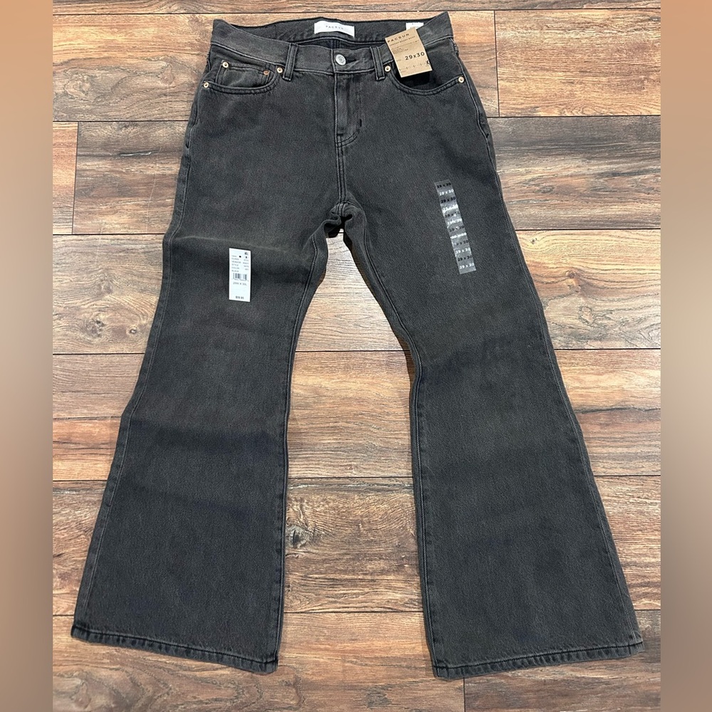 Jordan Charcoal Flare Jeans